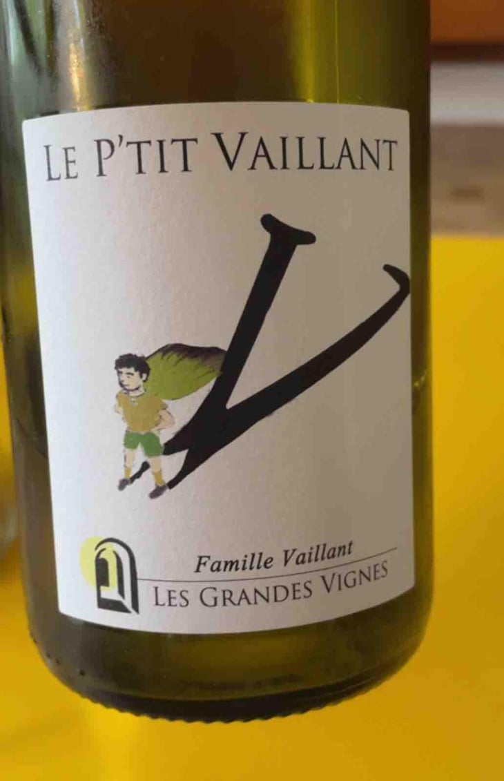 Le P'tit Vaillant Blanc - Les Grandes Vignes - Laurence, Dominique & Jean-François Vaillant 