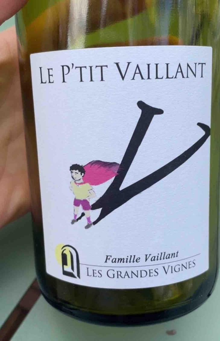 Le P'tit Vaillant Blanc - Les Grandes Vignes - Laurence, Dominique & Jean-François Vaillant 