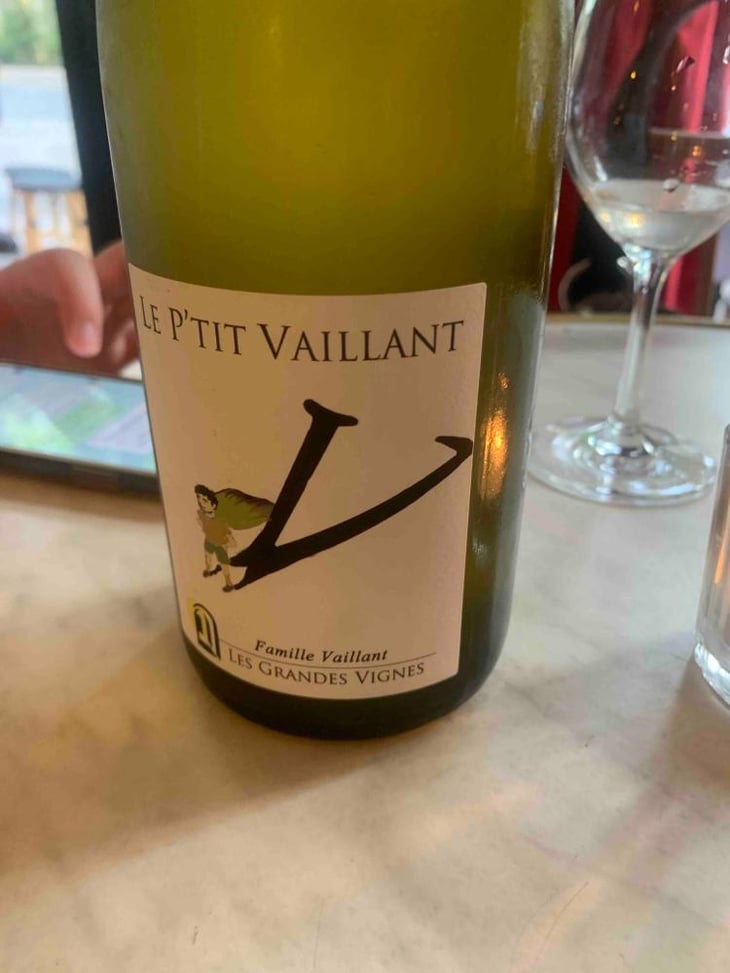 Le P'tit Vaillant Blanc - Les Grandes Vignes - Laurence, Dominique & Jean-François Vaillant 