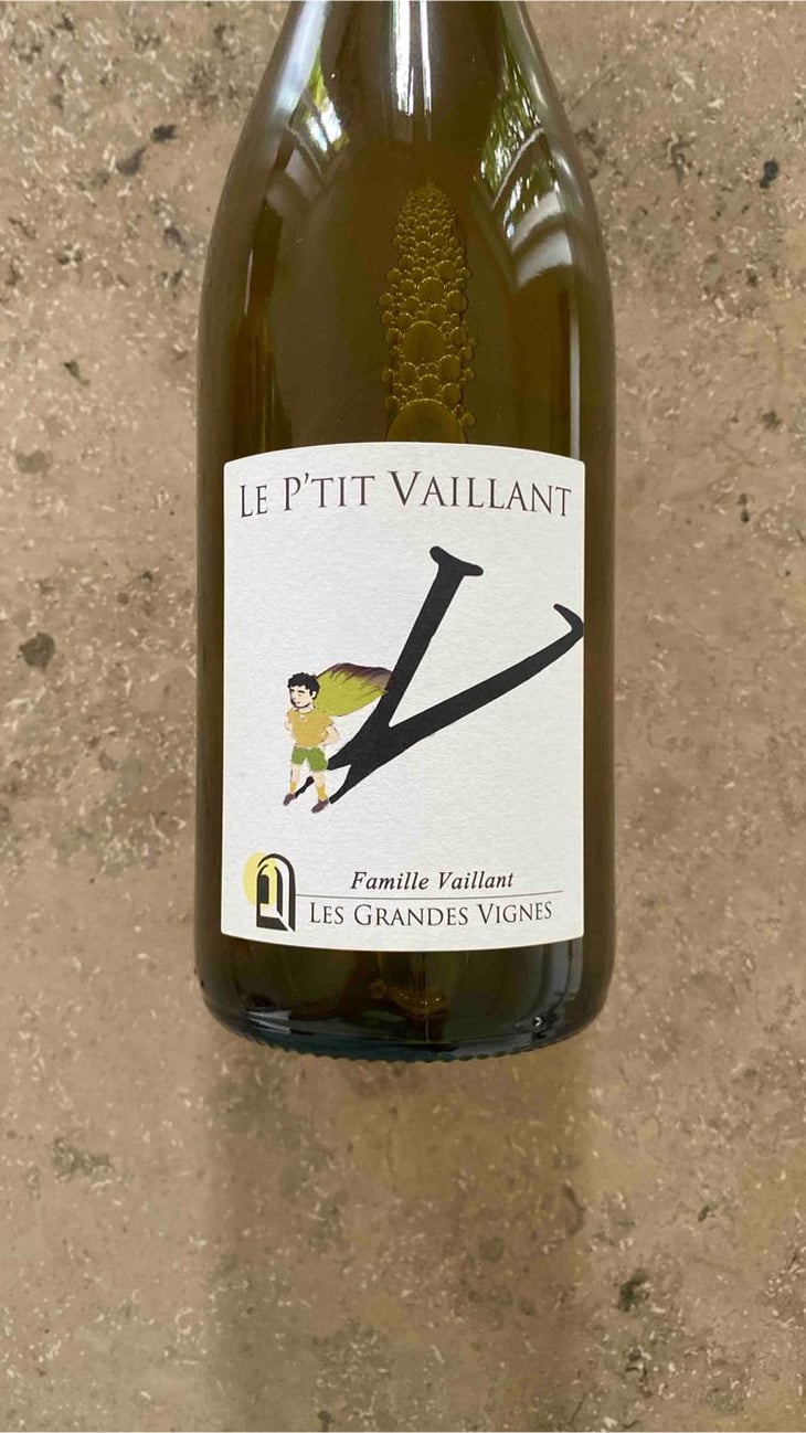 Le P'tit Vaillant Blanc - Les Grandes Vignes - Laurence, Dominique & Jean-François Vaillant 