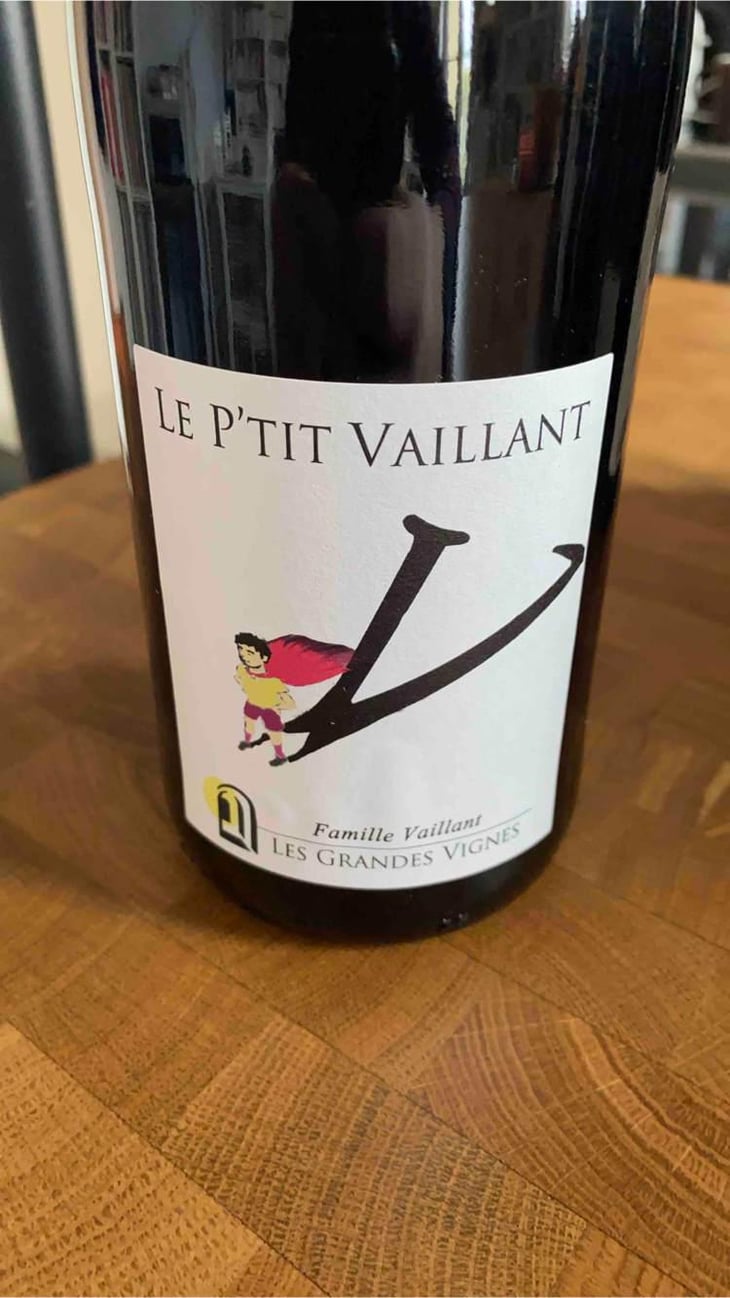 Le P'tit Vaillant Rouge (5L) - Les Grandes Vignes - Laurence, Dominique & Jean-François Vaillant 