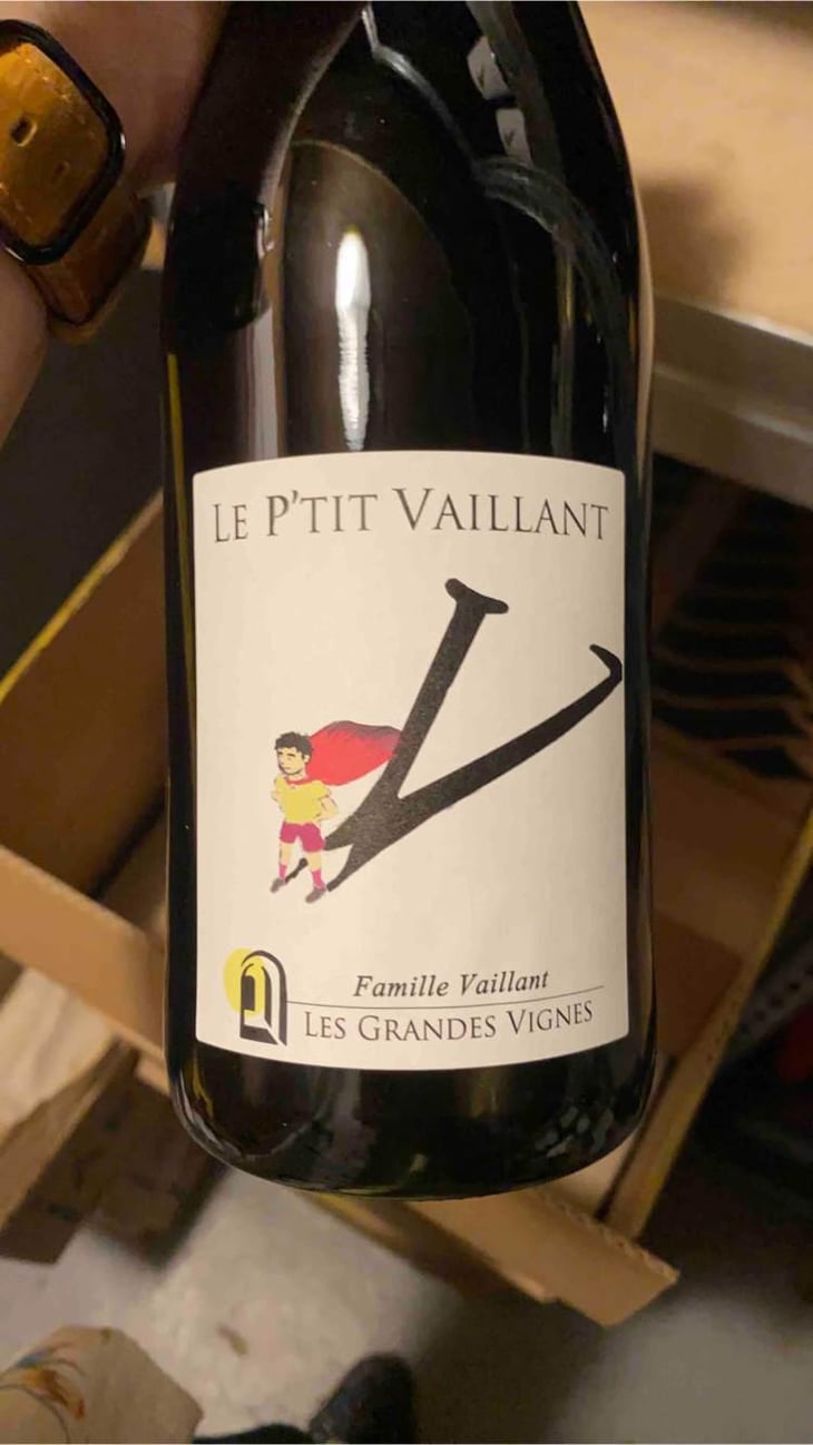 Le P'tit Vaillant Rouge (5L) - Les Grandes Vignes - Laurence, Dominique & Jean-François Vaillant 