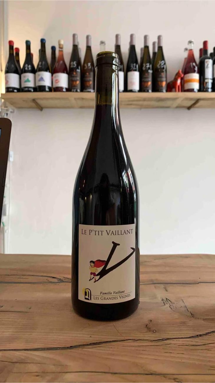Le P'tit Vaillant Rouge (5L) - Les Grandes Vignes - Laurence, Dominique & Jean-François Vaillant 