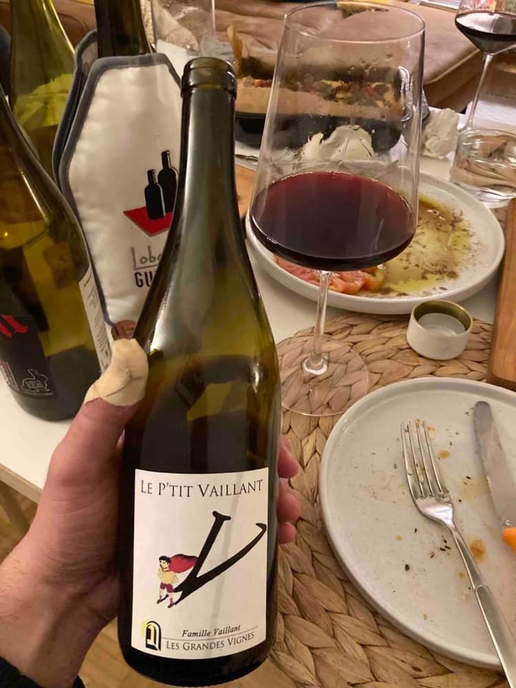 Le P'tit Vaillant Rouge (5L) - Les Grandes Vignes - Laurence, Dominique & Jean-François Vaillant 