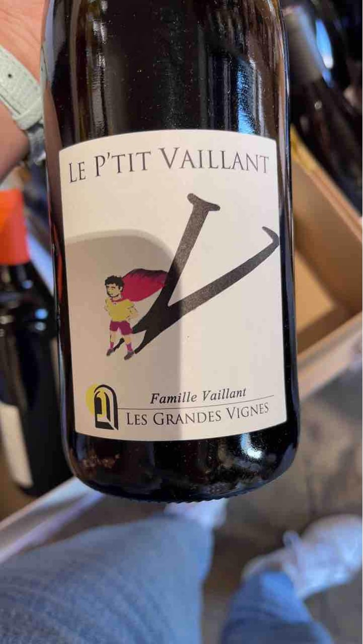 Le P'tit Vaillant Rouge (5L) - Les Grandes Vignes - Laurence, Dominique & Jean-François Vaillant 