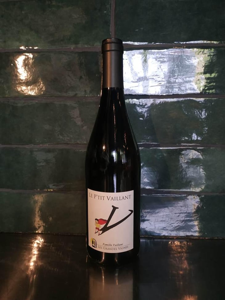 Le P'tit Vaillant Rouge (5L) - Les Grandes Vignes - Laurence, Dominique & Jean-François Vaillant 