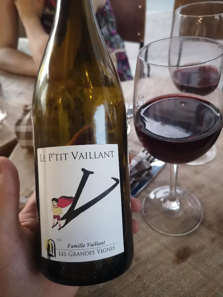 Le P'tit Vaillant Rouge - Les Grandes Vignes - Laurence, Dominique & Jean-François Vaillant -2021