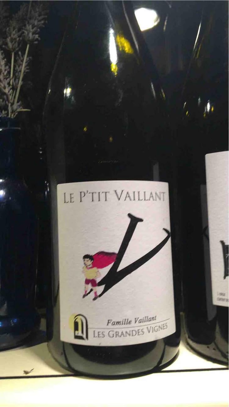 Le P'tit Vaillant Rouge (5L) - Les Grandes Vignes - Laurence, Dominique & Jean-François Vaillant 