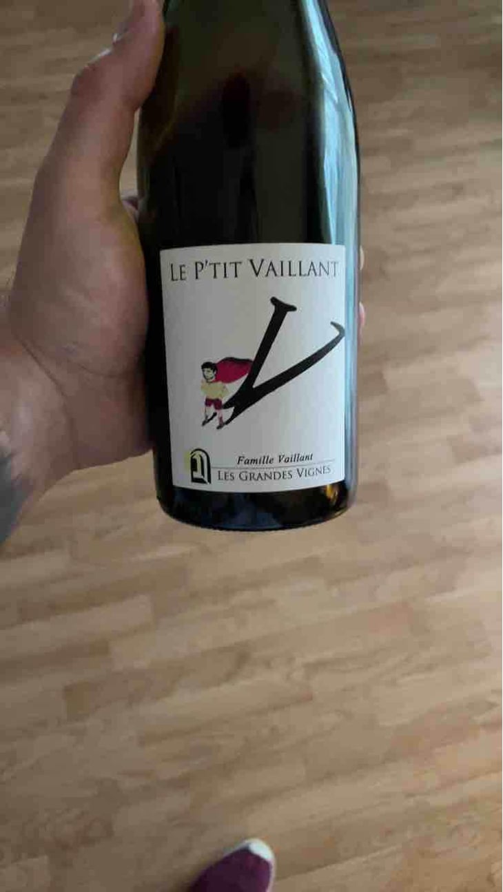 Le P'tit Vaillant Rouge (5L) - Les Grandes Vignes - Laurence, Dominique & Jean-François Vaillant 
