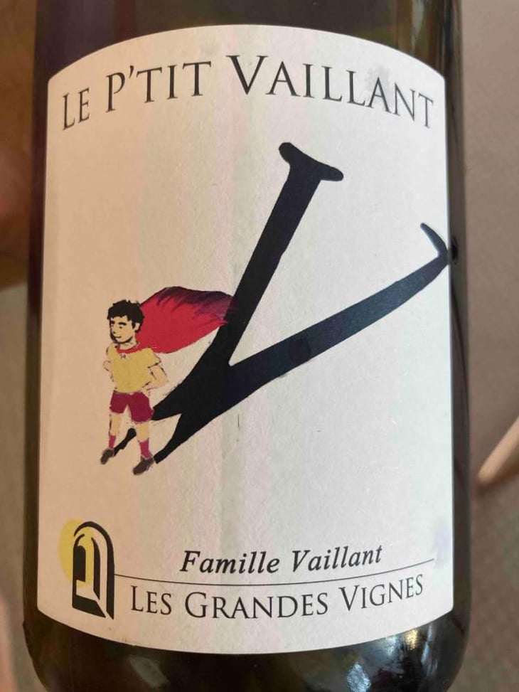 Le P'tit Vaillant Rouge (5L) - Les Grandes Vignes - Laurence, Dominique & Jean-François Vaillant 
