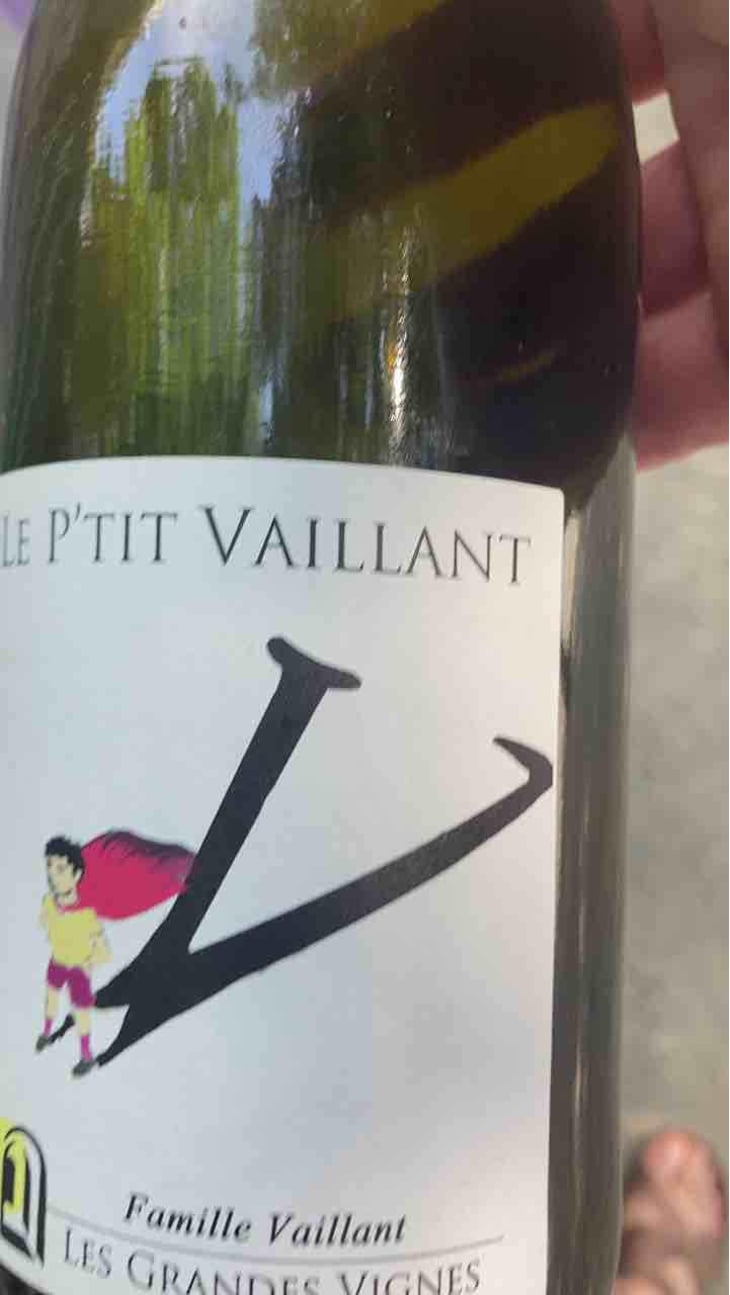 Le P'tit Vaillant Rouge (5L) - Les Grandes Vignes - Laurence, Dominique & Jean-François Vaillant 