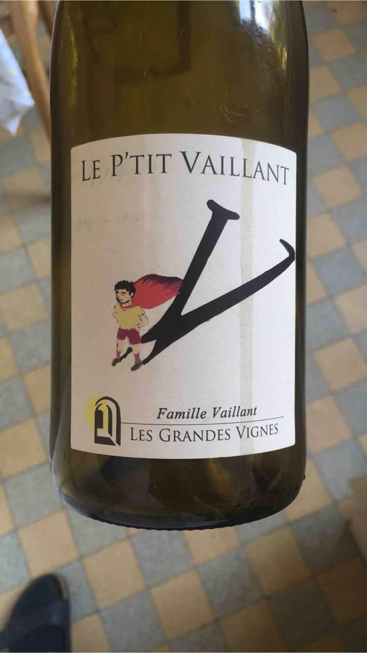 Le P'tit Vaillant Rouge (5L) - Les Grandes Vignes - Laurence, Dominique & Jean-François Vaillant 