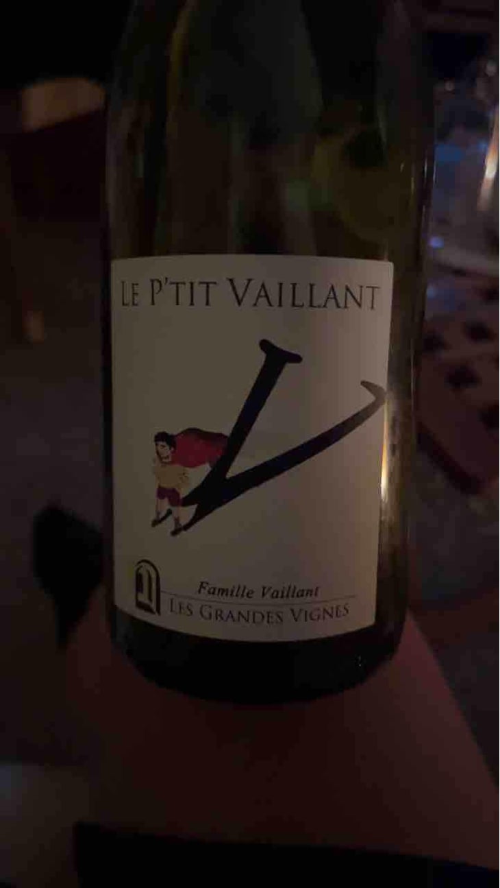 Le P'tit Vaillant Rouge (5L) - Les Grandes Vignes - Laurence, Dominique & Jean-François Vaillant 