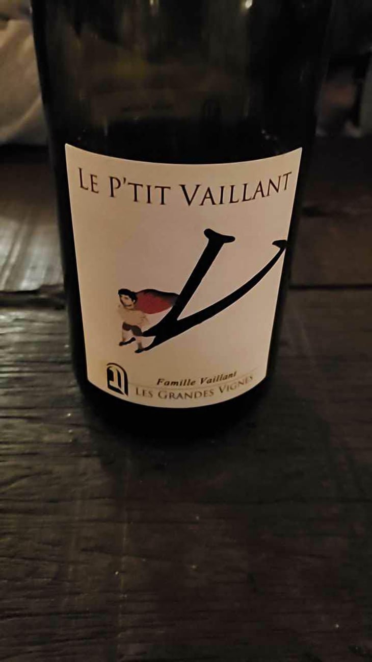 Le P'tit Vaillant Rouge (5L) - Les Grandes Vignes - Laurence, Dominique & Jean-François Vaillant 
