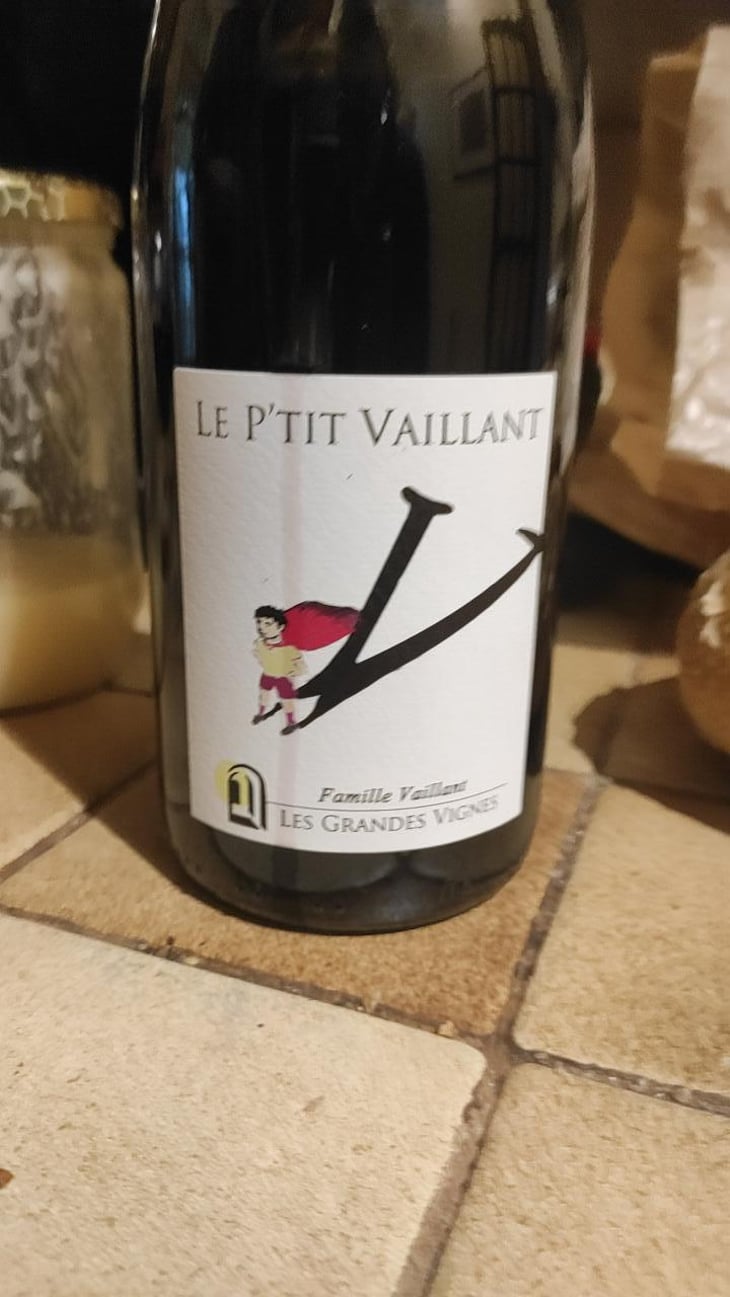 Le P'tit Vaillant Rouge (5L) - Les Grandes Vignes - Laurence, Dominique & Jean-François Vaillant 