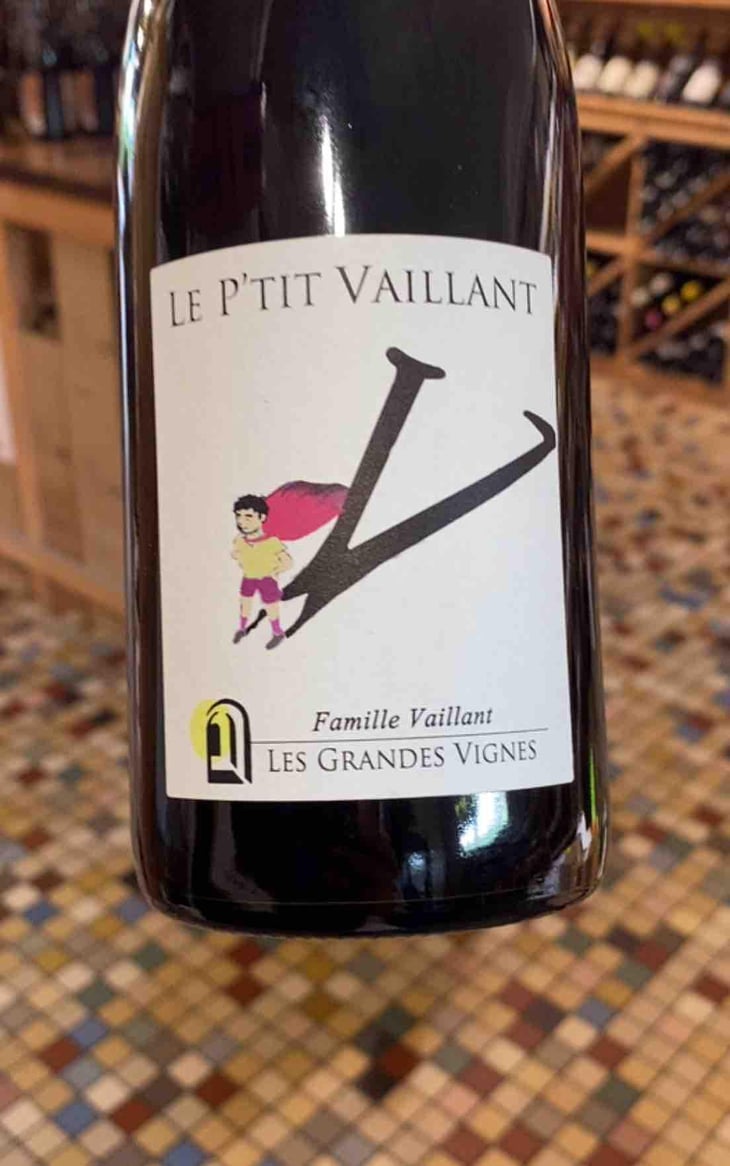 Le P'tit Vaillant Rouge (5L) - Les Grandes Vignes - Laurence, Dominique & Jean-François Vaillant 