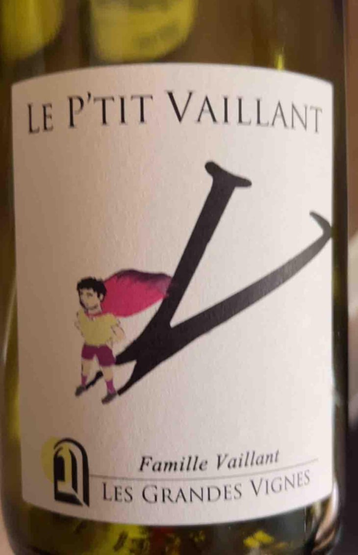 Le P'tit Vaillant Rouge - Les Grandes Vignes - Laurence, Dominique & Jean-François Vaillant -2021