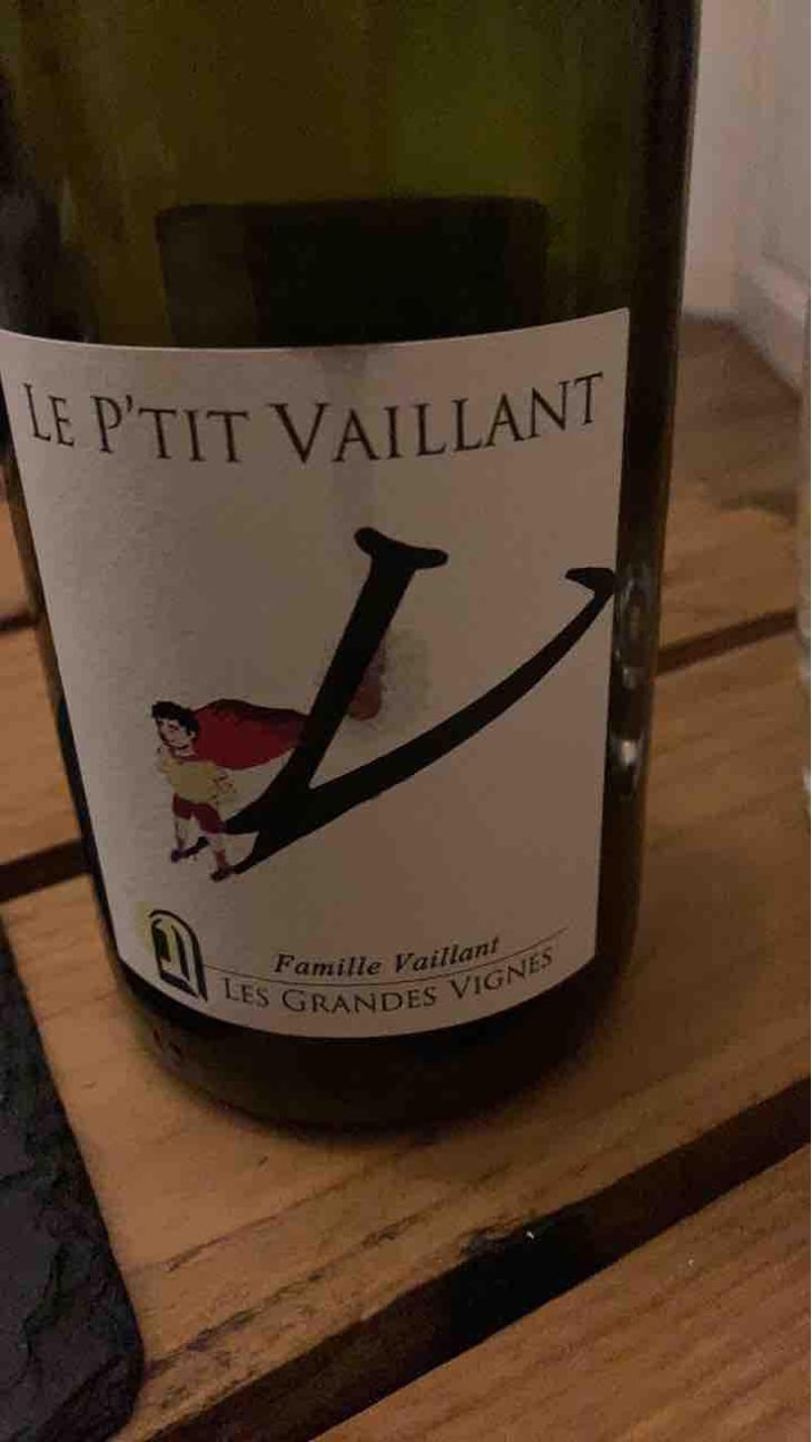 Le P'tit Vaillant Rouge - Les Grandes Vignes - Laurence, Dominique & Jean-François Vaillant -2021