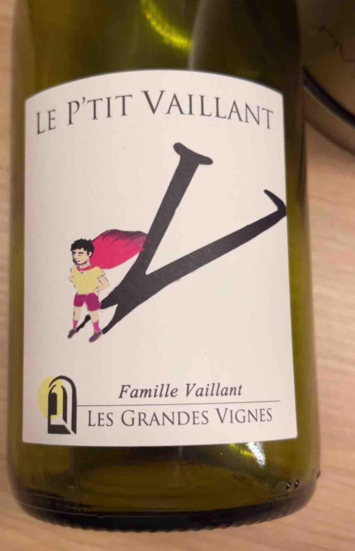 Le P'tit Vaillant Rouge - Les Grandes Vignes - Laurence, Dominique & Jean-François Vaillant -2021