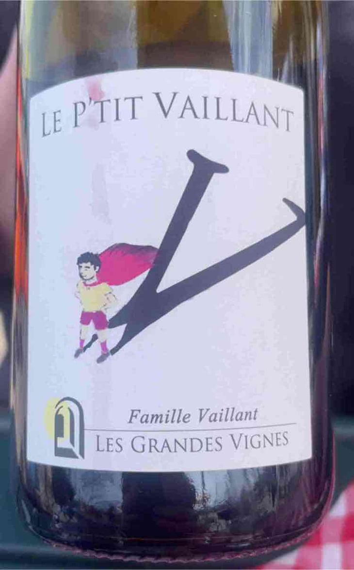 Le P'tit Vaillant Rouge - Les Grandes Vignes - Laurence, Dominique & Jean-François Vaillant -2021