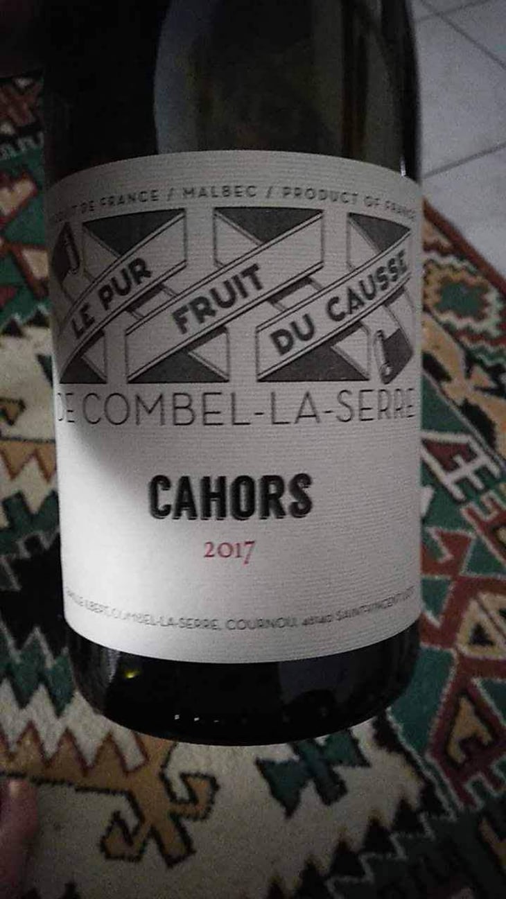 Le Pur Fruit du Causse - Château Combel La Serre - Sophie & Julien Ilbert 