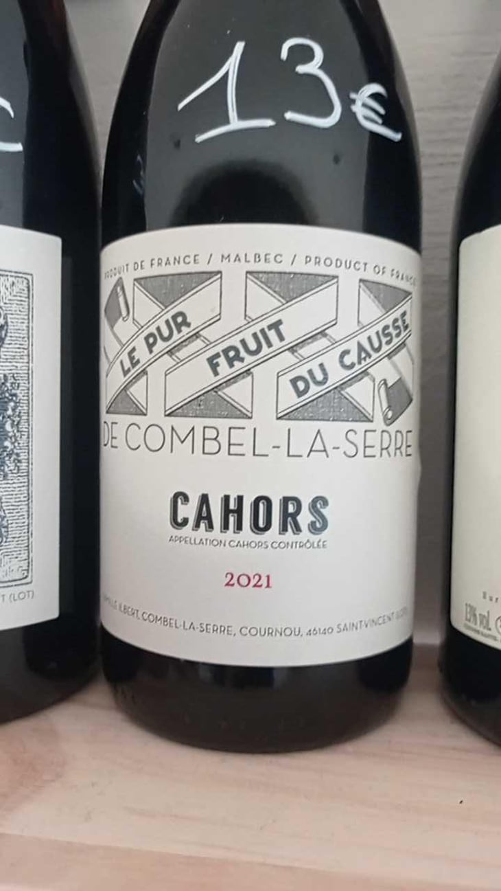 Le Pur Fruit du Causse - Château Combel La Serre - Sophie & Julien Ilbert 