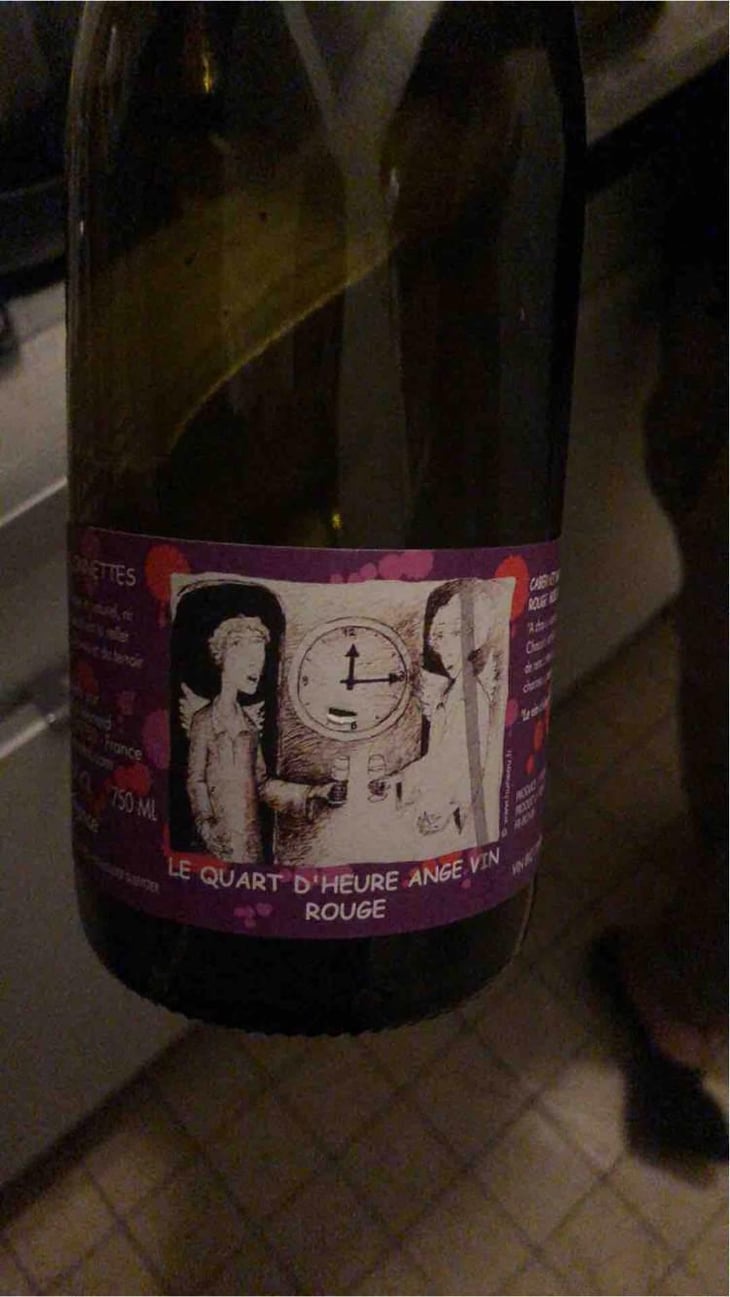 Le Quart D’heure Ange Vin - Les Sablonnettes - Christine & Joël Ménard 