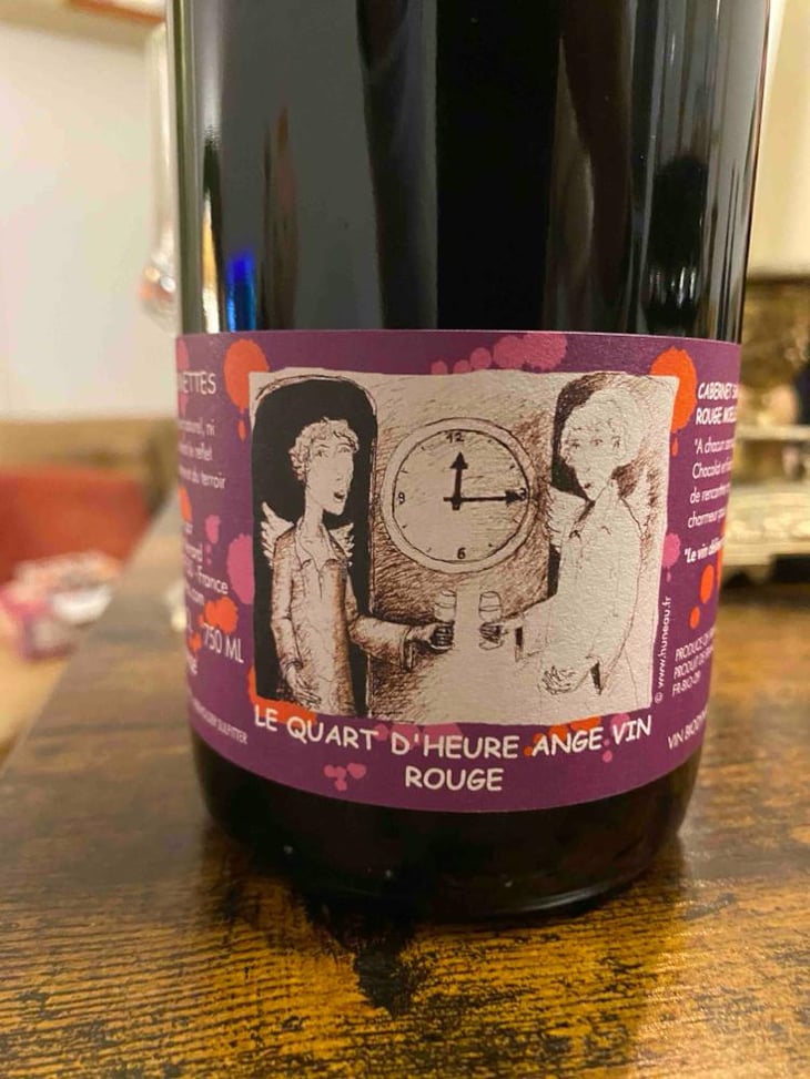 Le Quart D’heure Ange Vin - Les Sablonnettes - Christine & Joël Ménard 