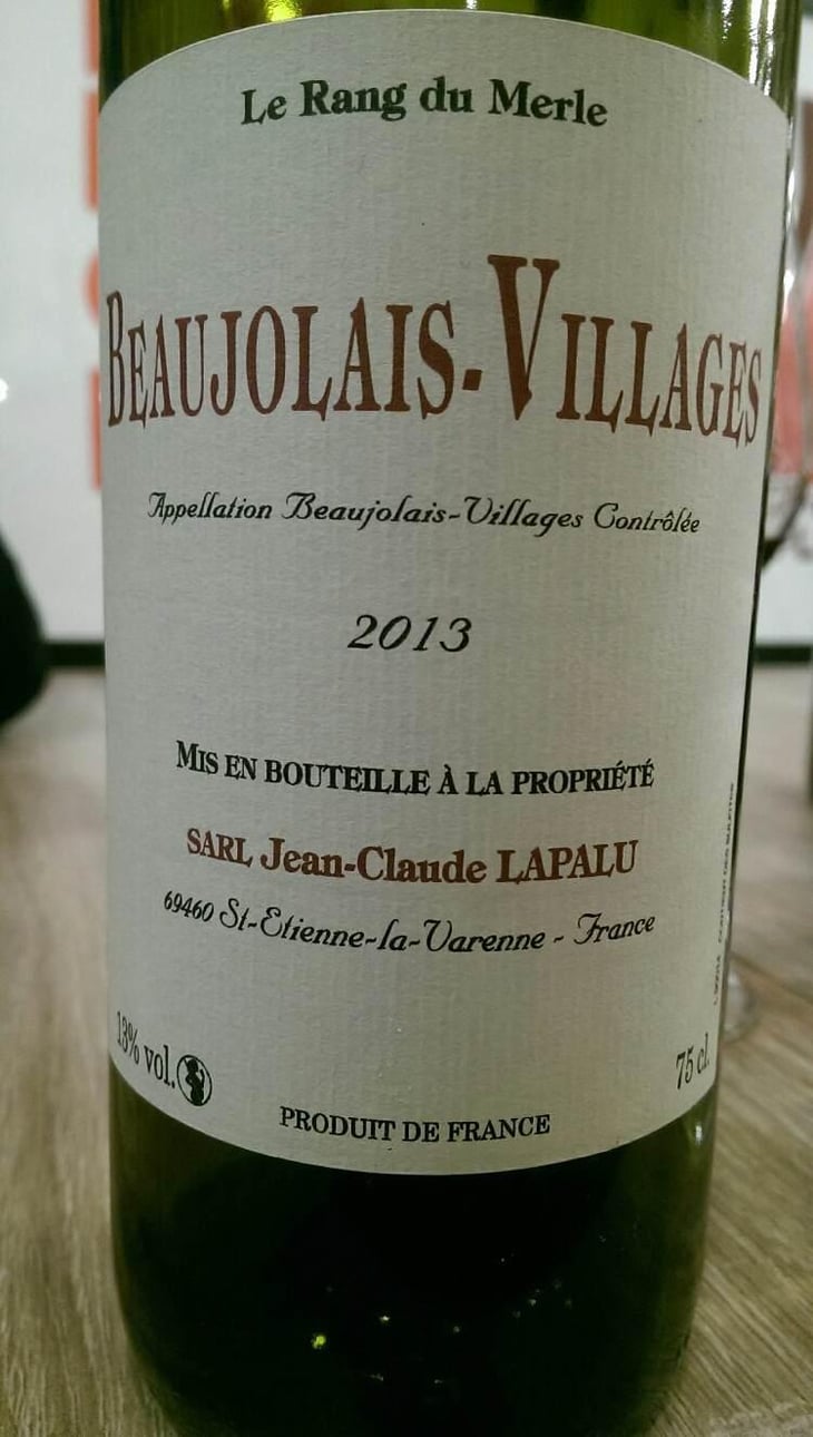 Le Rang du Merle - Jean-Claude Lapalu - Jean-Claude Lapalu 