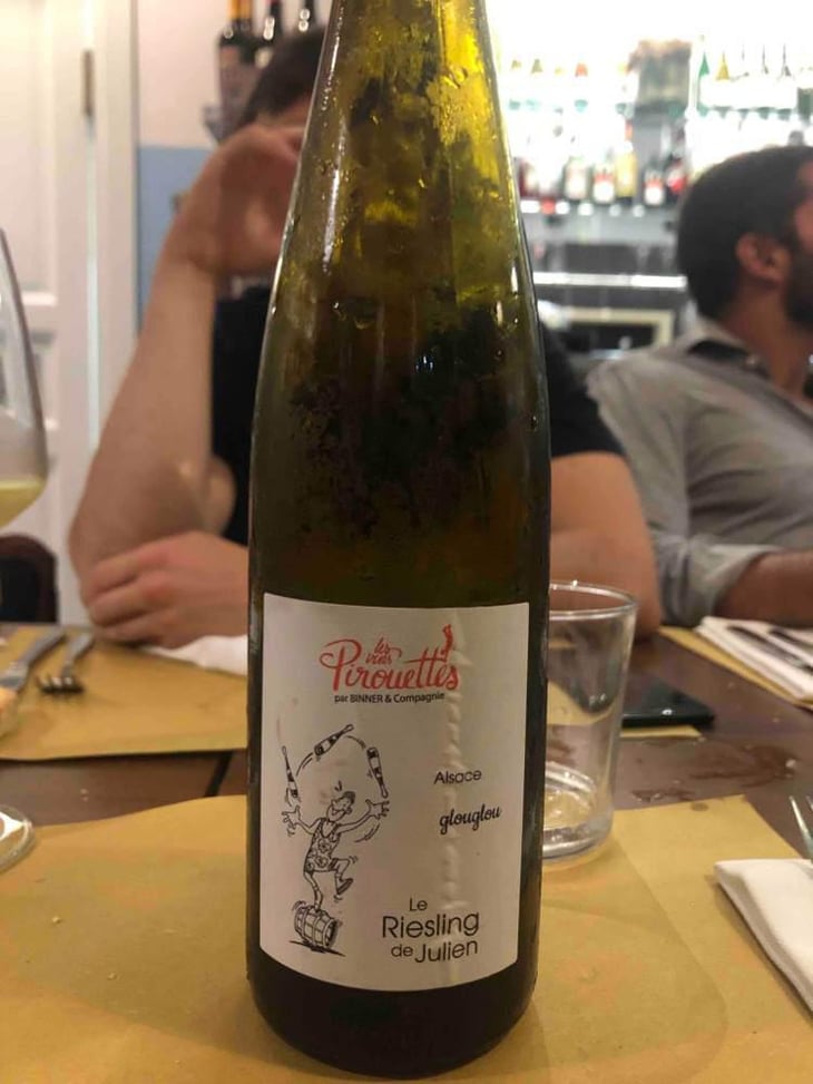 Le Riesling de Julien - Les Vins Pirouettes - Pierre Sanchez, Rémi Ségura & Xavier Couturier 