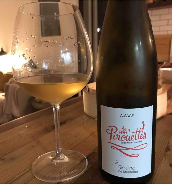 Le Riesling de Stéphane - Les Vins Pirouettes - Pierre Sanchez, Rémi Ségura & Xavier Couturier 