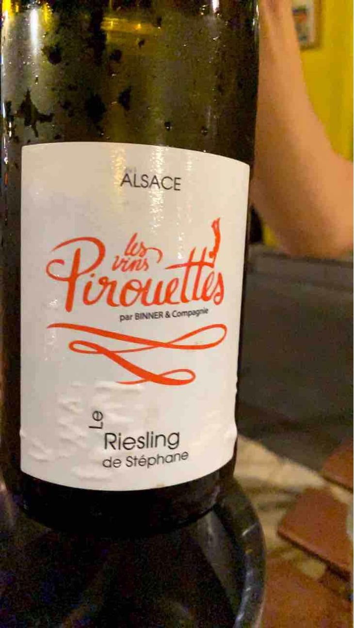 Le Riesling de Stéphane - Les Vins Pirouettes - Pierre Sanchez, Rémi Ségura & Xavier Couturier 