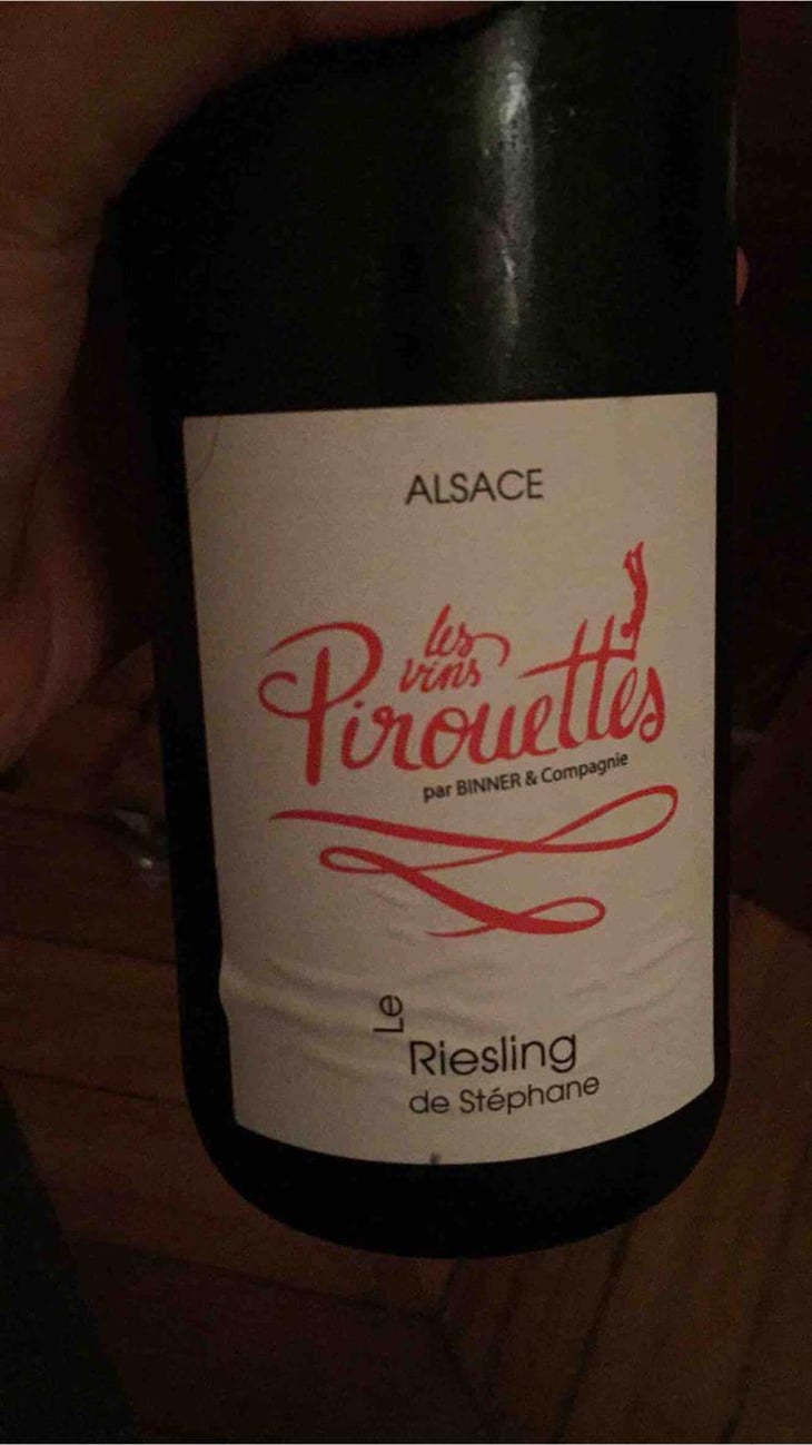 Le Riesling de Stéphane - Les Vins Pirouettes - Pierre Sanchez, Rémi Ségura & Xavier Couturier 