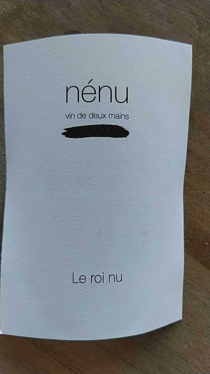 Le Roi Nu - Nénu Vin De Deux Mains - Rasmus Aamand Olesen 