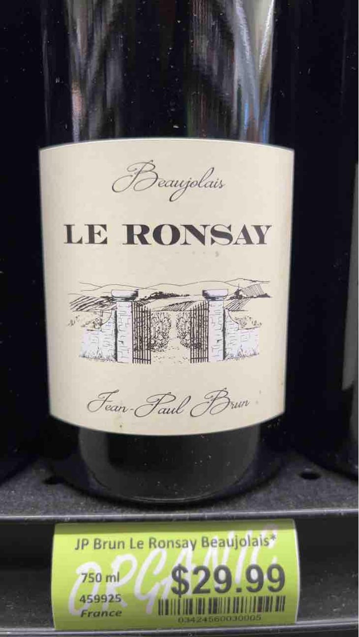 Le Ronsay - Domaine des Terres Dorées - Jean-Paul Brun 