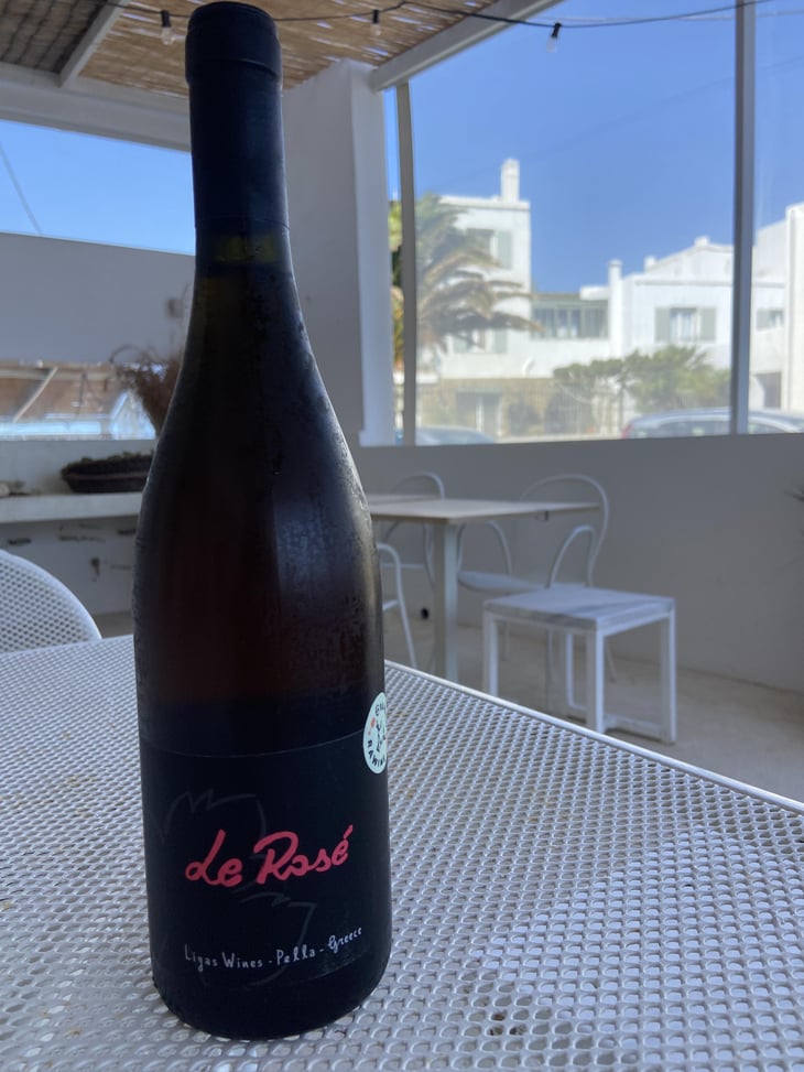 Le Rosé - Domaine Ligas - Ktima Ligas - Meli Ligas & Thomas Ligas 