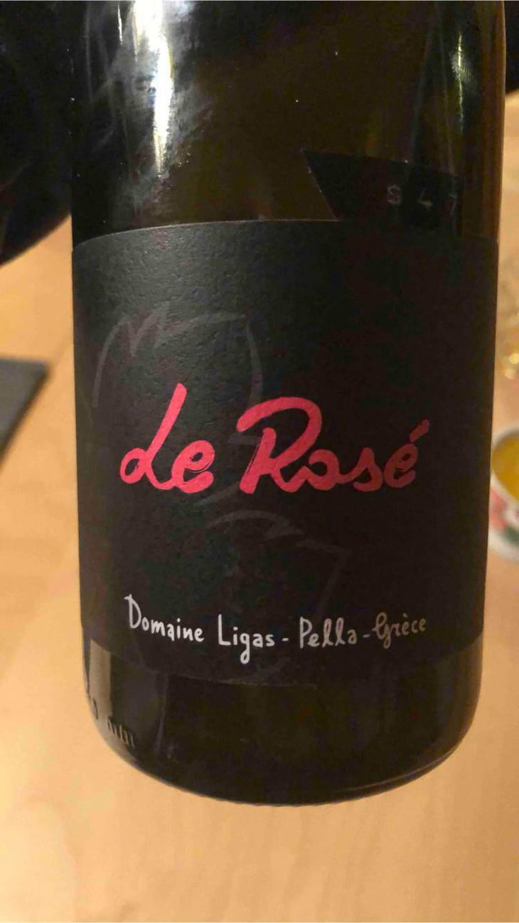 Le Rosé - Domaine Ligas - Ktima Ligas - Meli Ligas & Thomas Ligas 