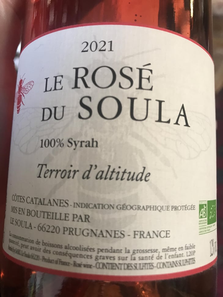 Le Rosé du Soula - Le Soula - Wendy Wilson -2020