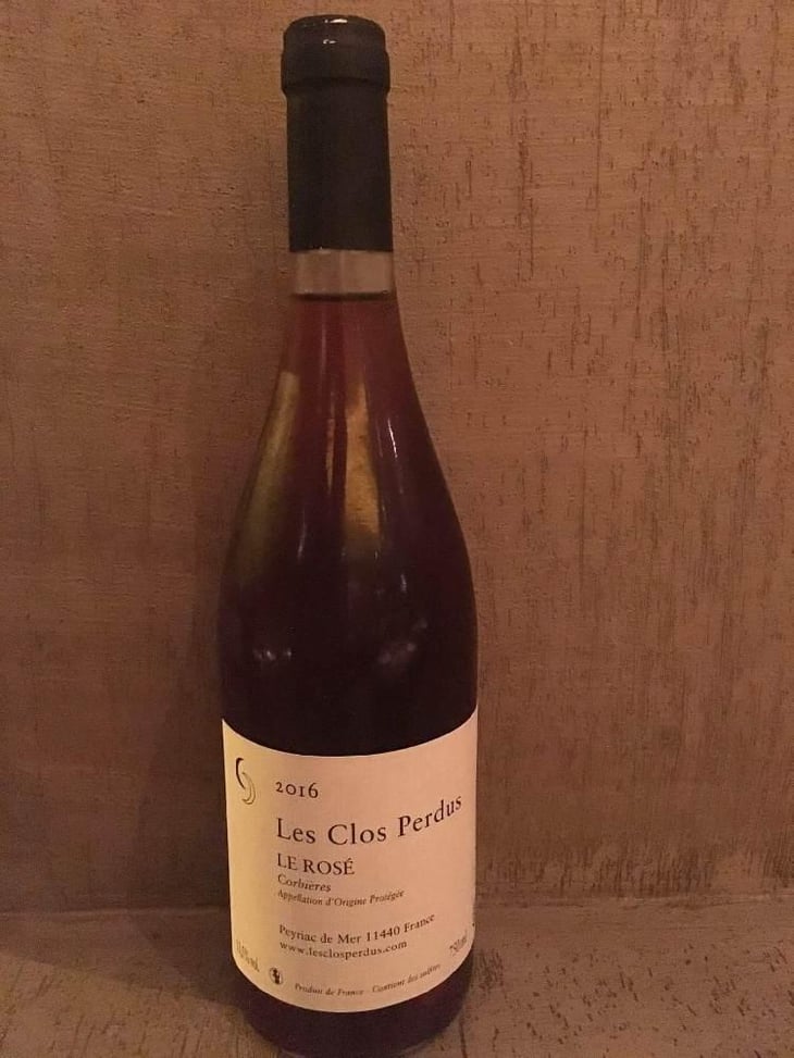Le Rosé - Les Clos Perdus - Paul Old & Hugo Stewart 
