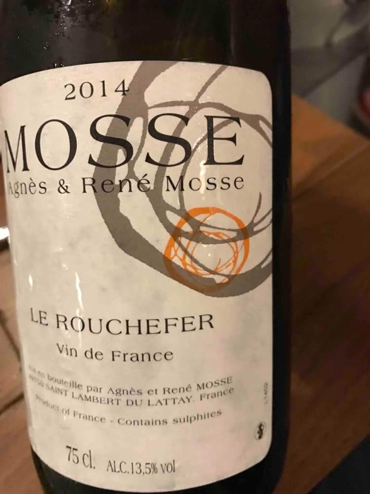 Le Rouchefer - Domaine Mosse - Sylvestre & Joseph Mosse 