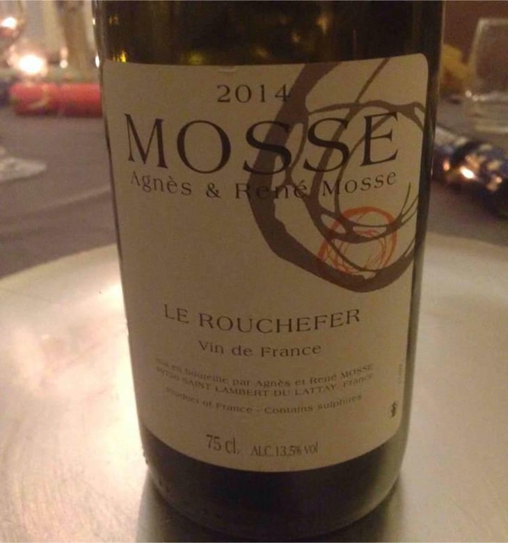 Le Rouchefer - Domaine Mosse - Sylvestre & Joseph Mosse 