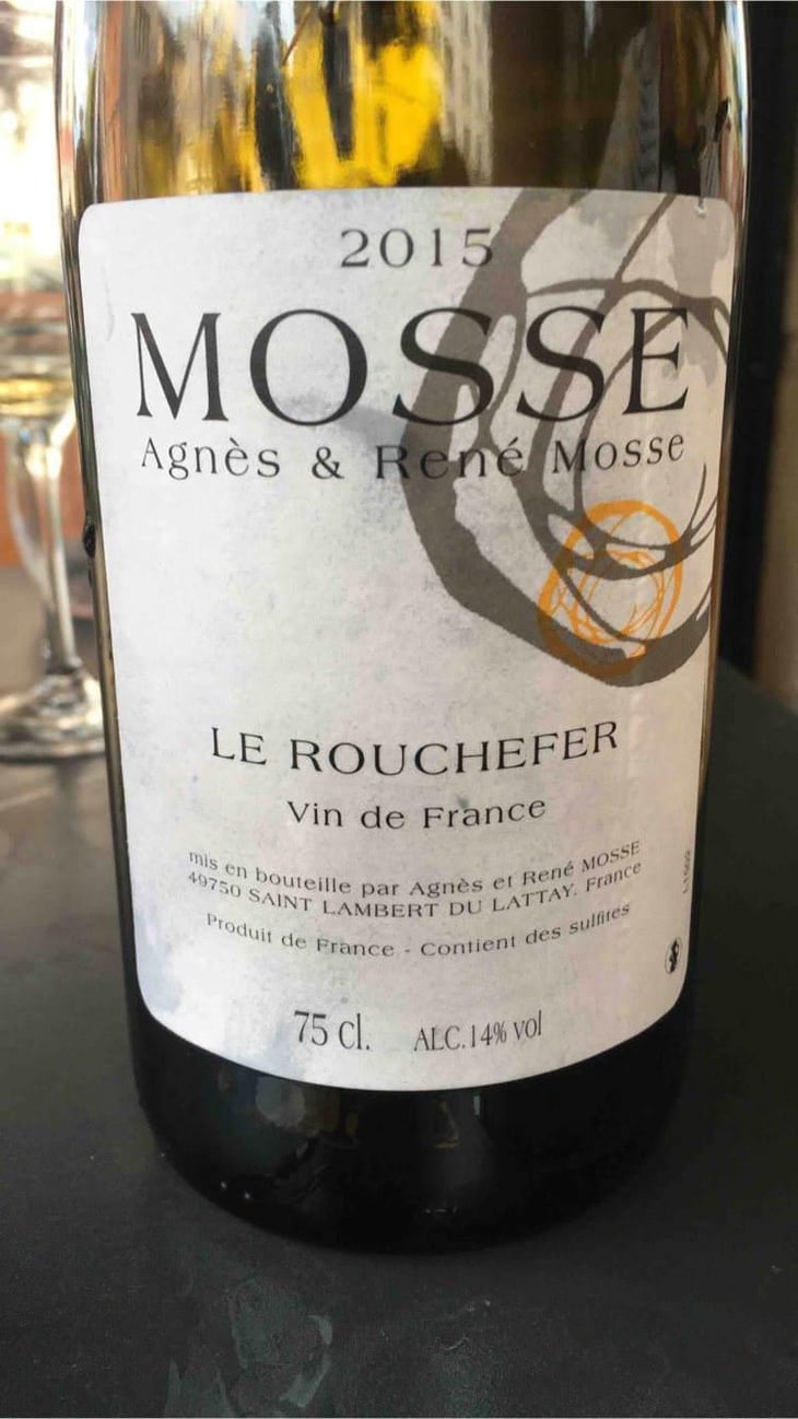 Le Rouchefer - Domaine Mosse - Sylvestre & Joseph Mosse 