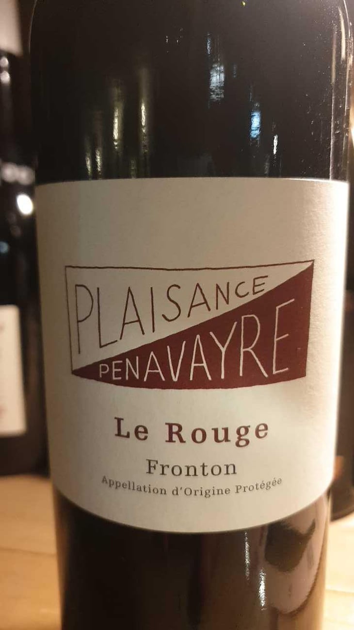 Le Rouge - Domaine Plaisance - Penavayre - Louis, Marc et Thibaut Penavayre 