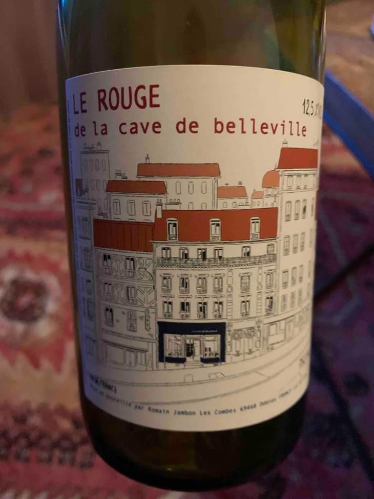 Le Rouge De La Cave De Belleville - Domaine Romain Jambon - Romain Jambon 