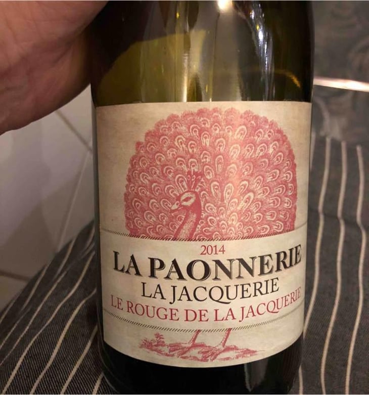 Le Rouge de la Jacquerie - La Paonnerie - Marie Carroget 
