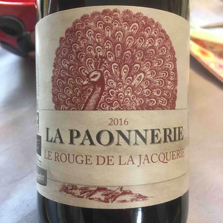 Le Rouge de la Jacquerie - La Paonnerie - Marie Carroget 