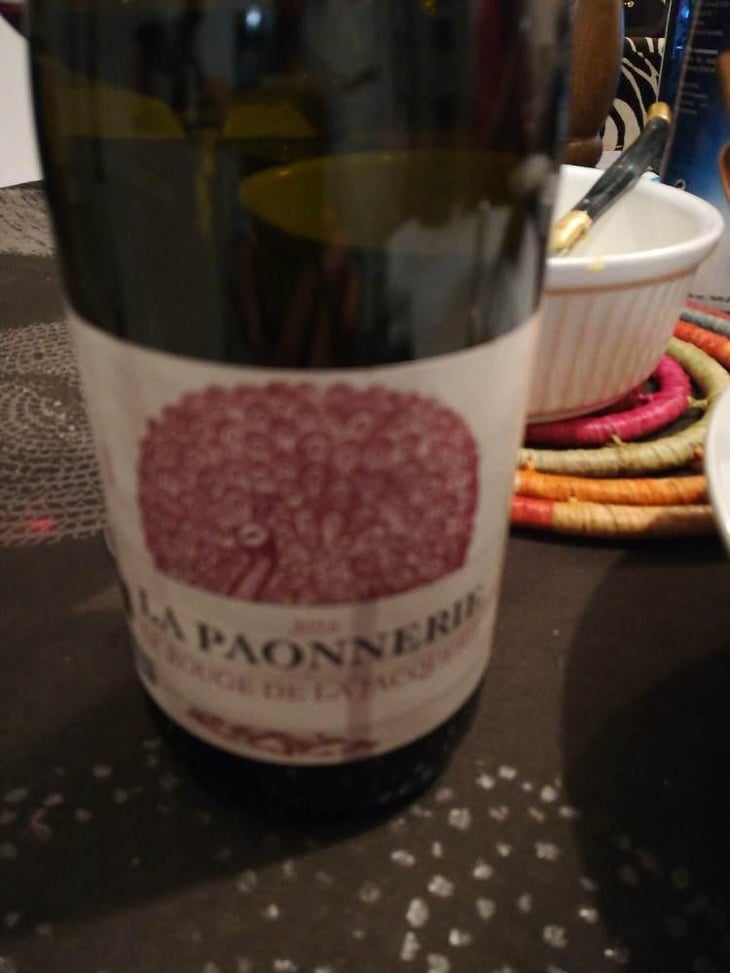 Le Rouge de la Jacquerie - La Paonnerie - Marie Carroget 