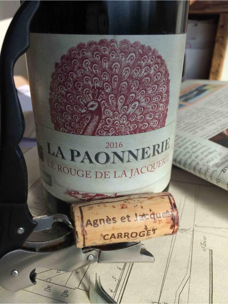 Le Rouge de la Jacquerie - La Paonnerie - Marie Carroget 