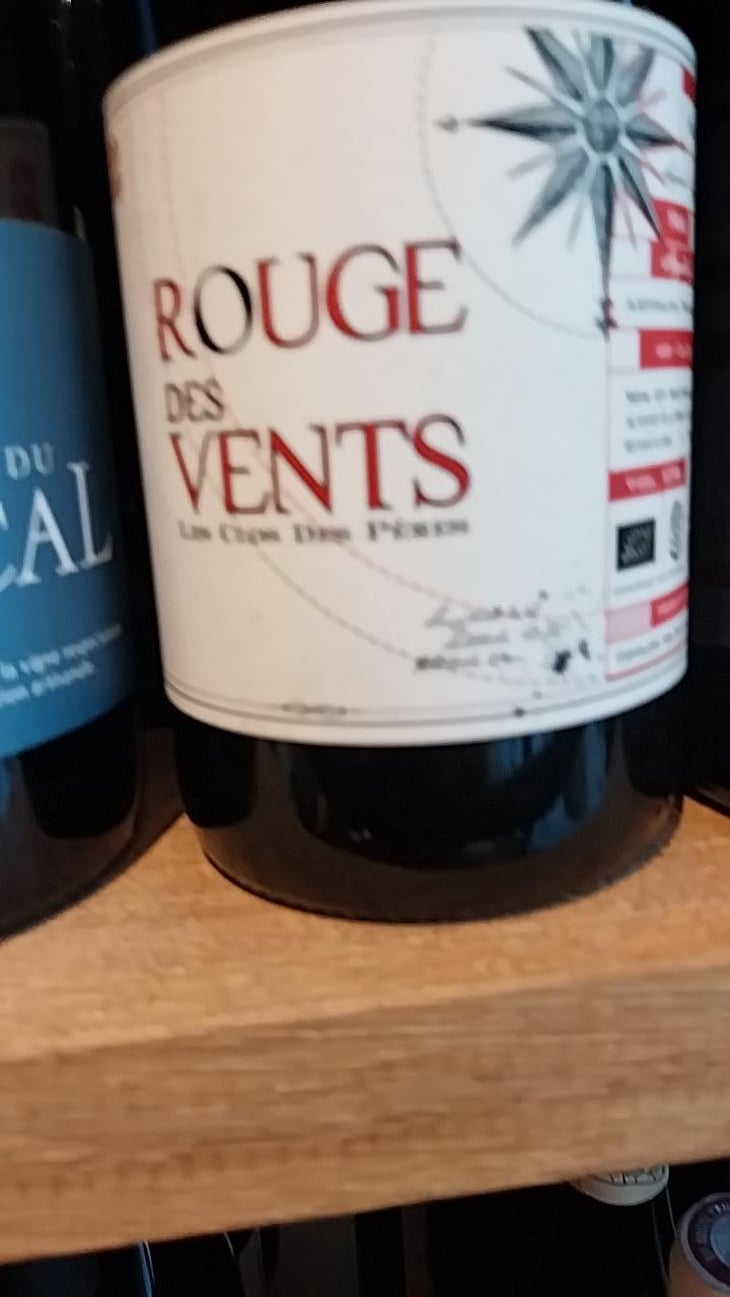 Le Rouge des Vents - Les Clos des Pères - Anne Laure & Julien Gieules 
