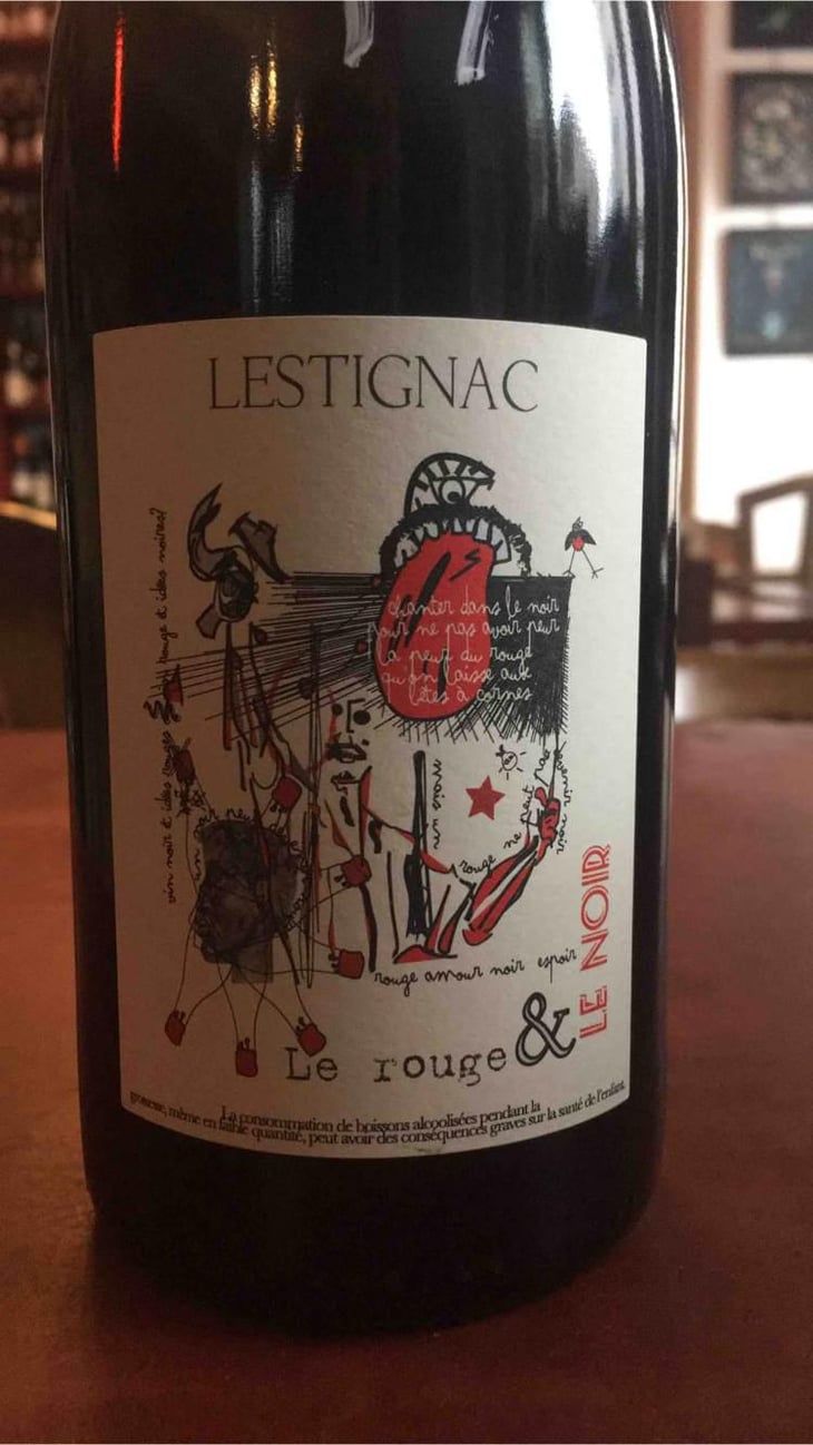 Le Rouge Et Le Noir - Château Lestignac - Camille & Mathias Marquet 
